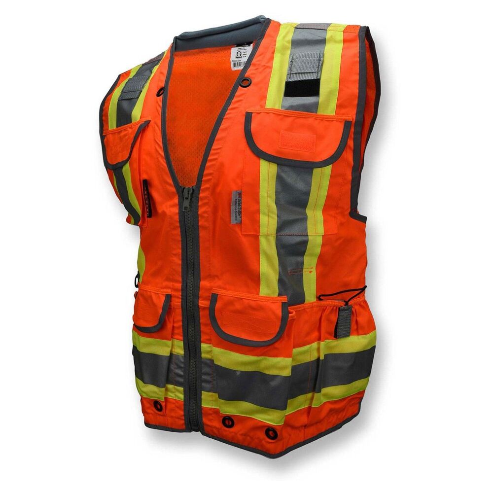 Radware By Radians SV55-2ZOD Two Tone 3M Engineer Vest Class 2 Size: XL